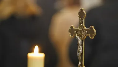 Koronacja obrazu w sanktuarium. Oświęcimskie koła były częścią uroczystości