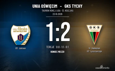 [HOKEJ] Tauron Hokej Liga – Unia Oświęcim – GKS Tychy 1:2, prowadzenie nie wystarczyło gospodarzom