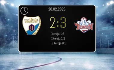 [HOKEJ] Tauron Hokej Liga – kolejka 44: Unia Oświęcim – KH Energa Toruń 2:3