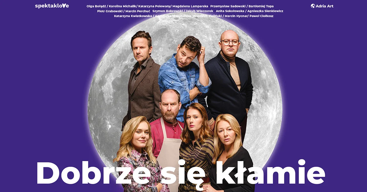 Grafika promocyjna wydarzenia Dobrze się kłamie w Oświęcimiu