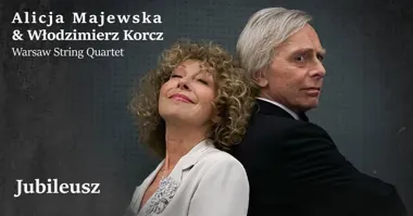 Grafika promocyjna wydarzenia Alicja Majewska & Włodzimierz Korcz „Jubileusz” — koncert w Oświęcimiu, 17 września 2026