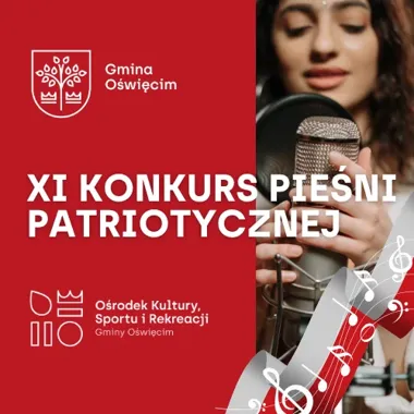 Grafika promocyjna wydarzenia XI Konkurs Pieśni Patriotycznej