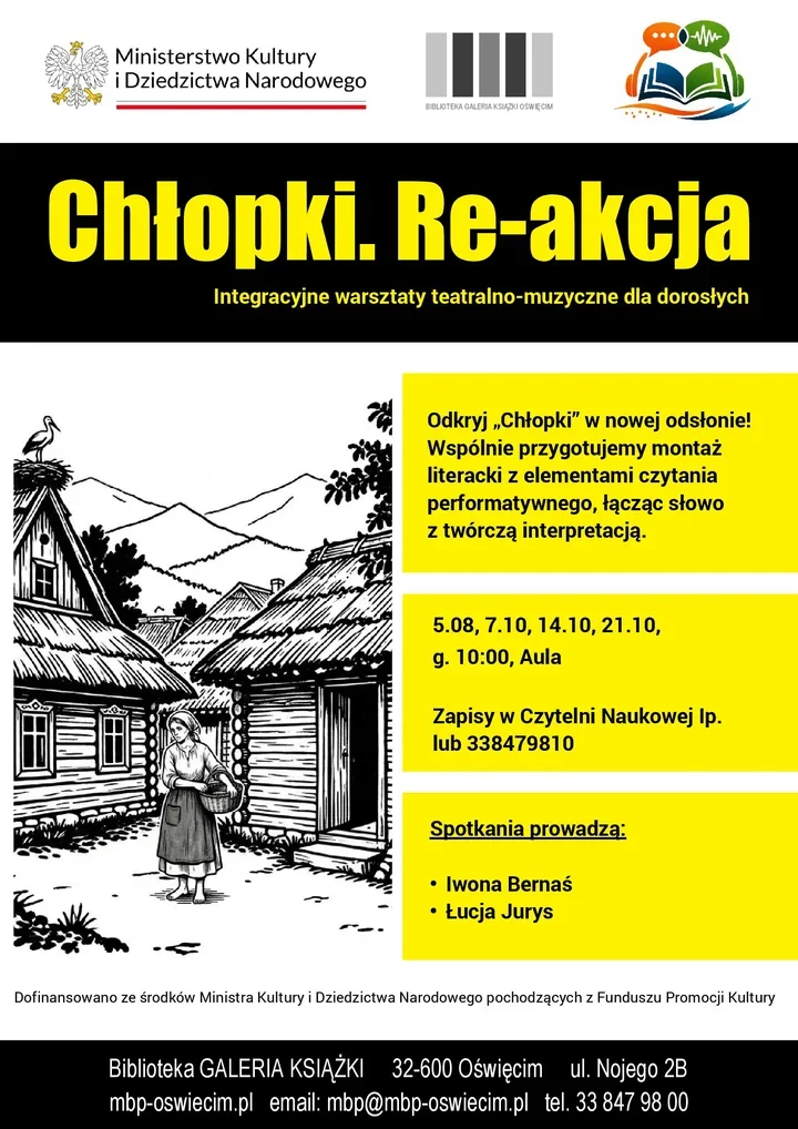Chłopki. Re-akcja w Oświęcimiu - literatura wejdzie na scenę
