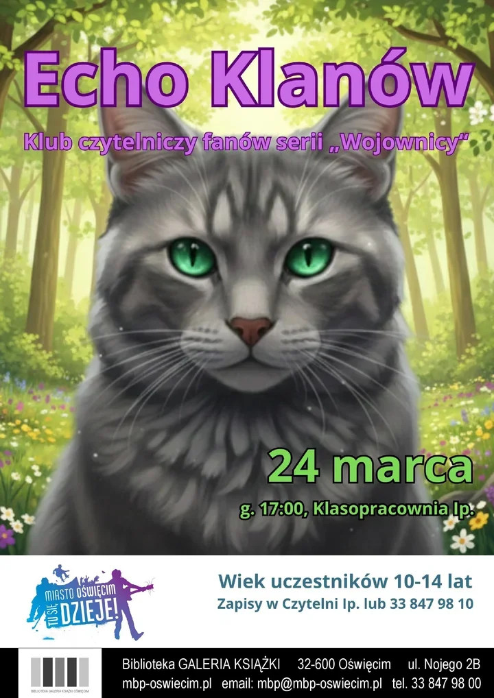 Echo Klanów - spotkanie młodych fanów „Wojowników” w Klasopracowni