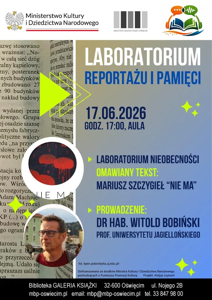 Laboratorium nieobecności - wykład o tym, co zostaje po braku