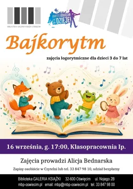 W Bibliotece opowieść ruszy w rytm kroków niedźwiedzia
