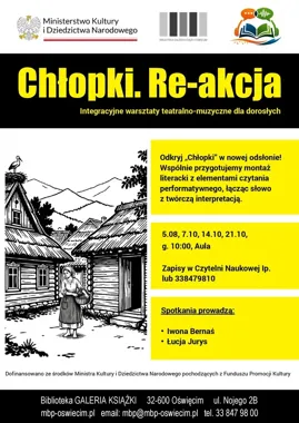 Chłopki. Re-akcja w Oświęcimiu - literatura wejdzie na scenę