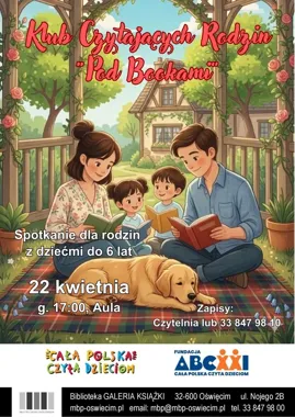 Pod Bookami wracają - rodzinne czytanie, zabawa i książkowy luz