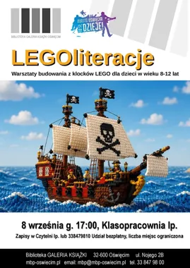 Piracka wyprawa z LEGO w Oświęcimiu. Wracają LEGOliteracje
