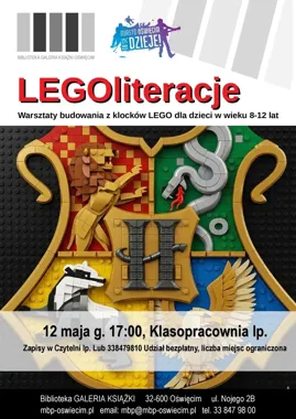 LEGOliteracje przenoszą do Hogwartu. W Oświęcimiu rusza magiczne budowanie