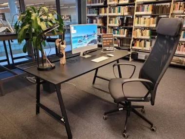 Biblioteka otwiera kreatywne stanowisko dla młodych montażystów i muzyków