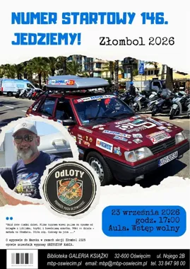Maroko za kierownicą starego auta - Złombol 2026 w Oświęcimiu