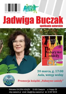 Jadwiga Buczak i Fałszywe anioły - kryminał, sztuka i kobiece sojusze w Auli