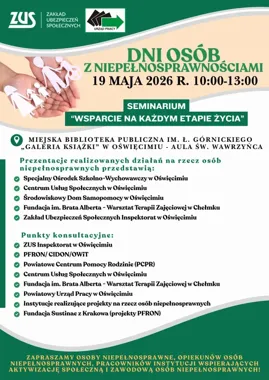 W Oświęcimiu rusza rozmowa o wsparciu – ZUS i urzędy łączą siły