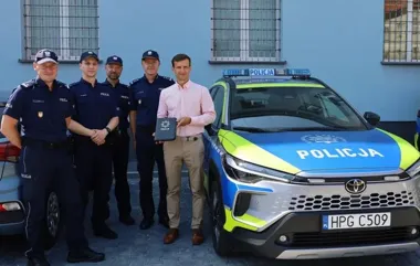 Policja dostała trzy nowe radiowozy. Trafiły do Oświęcimia, Kęt i Brzeszcz