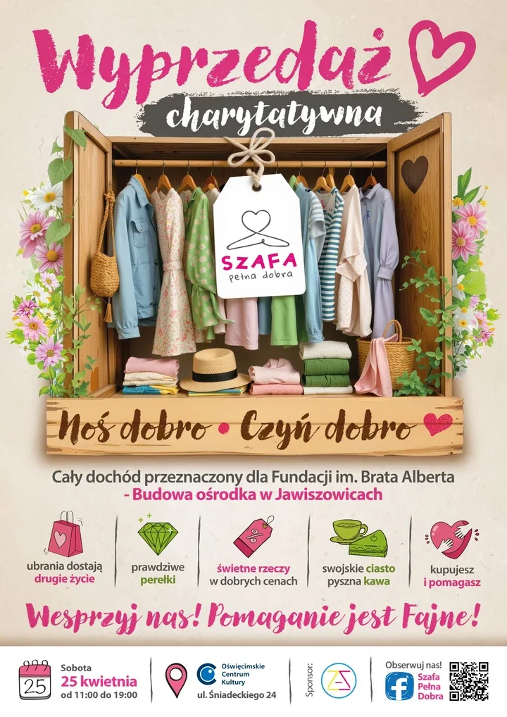 Szafa, która pomaga - w OCK ubrania znów zagrają dla Jawiszowic