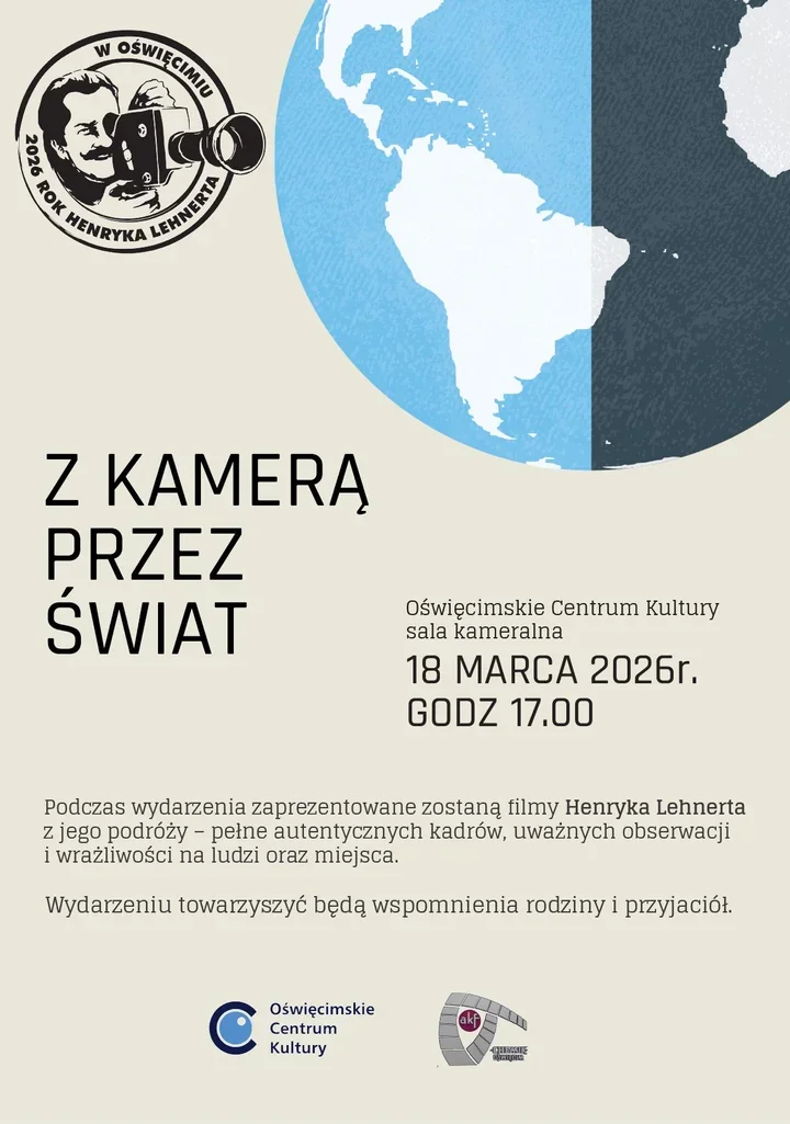 Filmowe podróże Henryka Lehnerta - projekcja i rodzinne wspomnienia w OCK