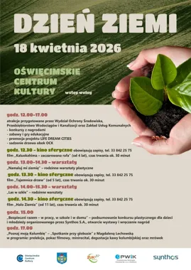 Dzień Ziemi w OCK - filmy 360º, warsztaty rodzinne i sadzenie drzewa