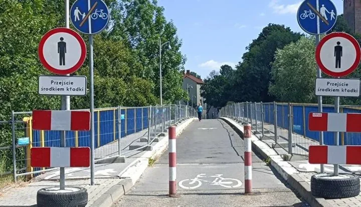 Kładka przy Cichej przejdzie pełną przebudowę. Inwestycja pochłonie prawie 6 mln zł