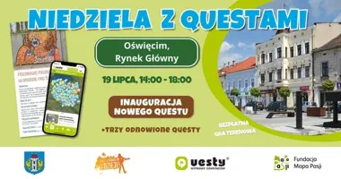 Niedziela z questami w Oświęcimiu. Nowa trasa rowerowa i trzy odświeżone gry