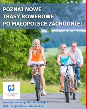 Nowa sieć tras rowerowych Małopolski Zachodniej – ponad 450 km między trzema powiatami