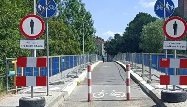 Kładka przy Cichej przejdzie pełną przebudowę. Inwestycja pochłonie prawie 6 mln zł