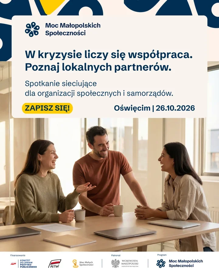 W kryzysie nie ma miejsca na chaos. NGO i samorządy spotkają się w Oświęcimiu