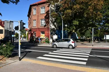 Sygnalizacja w centrum Oświęcimia po modernizacji. Inwestycja kosztowała ponad 806 tys. zł